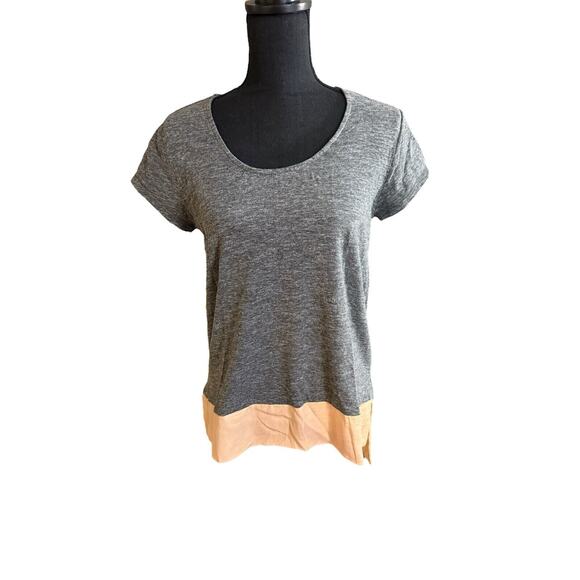 Dolan Left Coast Collection High Low Layered Look T Shirt Medium - Picture 1 of 8
